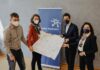 Teamleiter Dr. Wolfgang Jung, Planungsdezernentin Christine Karasch, Regionspräsident Steffen Krach und Fachbereichsleiterin Sonja Beuning präsentieren das neue Kapitel zur Windenergienutzung im Regionalen Raumordnungsprogram.