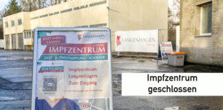 Eingangsbereich Impfzentrum Langenhagen