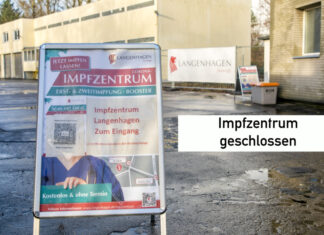 Impfzentrum in Langenhagen – Fuhrenkamp schließt Eingangsbereich Impfzentrum Langenhagen