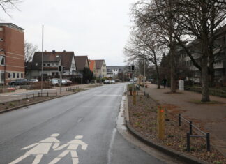 Maß-Nahme Hackethalstraße – ADFC Langenhagen lädt zum Orttermin Hackethalstraße in Langenhagen