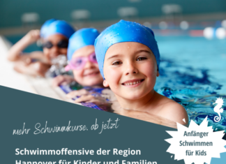 Die Region lernt schwimmen: Große Schwimmoffensive von Sportvereinen und Region Hannover Die Region lernt schwimmen: Große Schwimmoffensive von Sportvereinen und Region Hannover