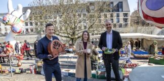 Wiedereröffnung Flohmarkt "Am Hohen Ufer" in Hannover