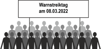 Grafik Warnstreik
