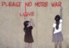 Graffiti Krieg und Frieden