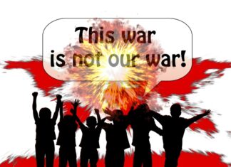 Teilnahme von Schülerinnen und Schülern an Antikriegsdemos ermöglichen Grafik Antikriegsdemo