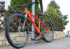 Mountainbike richtig gesichert mit Fahrradschloss.