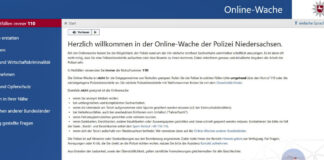 Screenshot Online-Wache