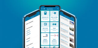Grafik: Übersicht-GesundheitsApp-Handy