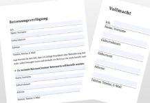 Vorsorgevollmacht und Betreuungsverfügung: Beratungstermin in Langenhagen Vorsorgevollmacht/Betreuungsverfügung