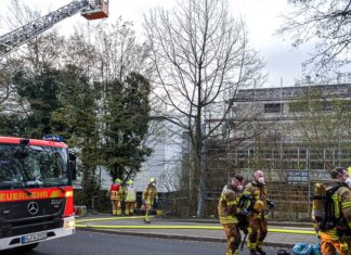 Brand in der Schule IGS Linden Brand in der IGS Linden
