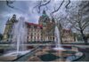 Klaus-Bahlsen-Brunnen vor dem Rathaus Hannover