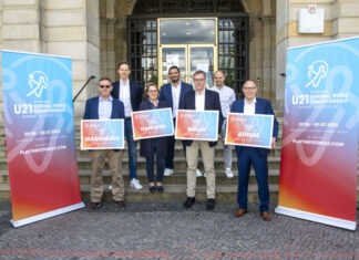 Play the Future: Hannover, Magdeburg und Berlin sind die Standorte der U21-Weltmeisterschaft 2023 Am heutigen Donnerstag wurden in Hannover die Standorte der U21-WM 2023 bekanntgegeben.