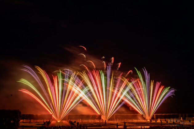 30. Internationaler Feuerwerkswettbewerb 2022 gestern durch das Team aus Australien eröffnet