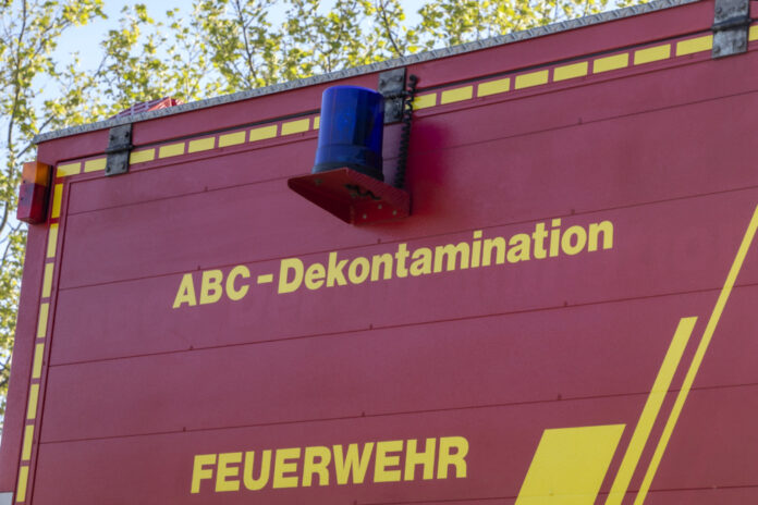 ABC - Dekontamination - Ansicht Feuerwehrfahrzeug