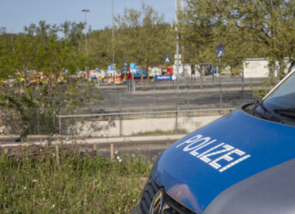 Großeinsatz der Feuerwehr Hannover im Expo-Park Feuerwehreinsatz