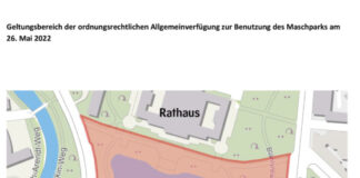 Karte Maschpark