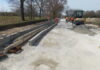 Berliner Allee in Langenhagen - Baustelle