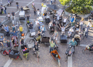 Cargobike Roadshow am 19. Mai auf dem Trammplatz Themenbild: Lastenrad Probiertag am 14.07.2021