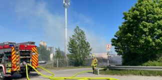 Flächenbrand in Hannover-Anderten