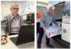 Axel Jewski (li.) und Dirk Friedrichs (re.) nutzen ihren „engagierten Ruhestand“ und sind Bufdis bei den Johannitern.