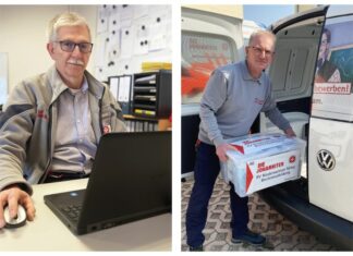 Alte Hasen, neue Aufgabe – mit Ü50 im Freiwilligendienst Axel Jewski (li.) und Dirk Friedrichs (re.) nutzen ihren „engagierten Ruhestand“ und sind Bufdis bei den Johannitern.