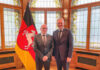 Ordensaushändigung Prof. Ertmer