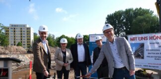 Grundsteinlegung Misburger Bad
