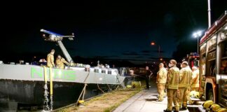 Tanker havariert bei Anderten