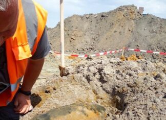 Kampfmittelbeseitigung im Stadtteil Brink Hafen erfolgreich beendet Granate Brink Hafen