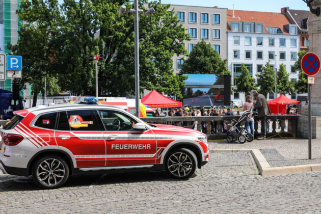 29. Deutscher Feuerwehrtag heute auf dem Trammplatz in Hannover eröffnet