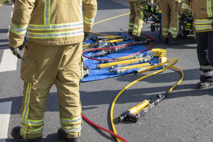 Hydraulisches Rettungsgerät der Feuerwehr