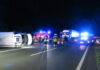 Mehrere Verletzte nach Verkehrsunfall auf der A2 bei Raststätte Garbsen