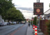 Hinweisschild Vollsperrung Reuterdamm in Langenhagen ab 03.08.2022