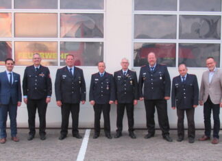 Stadtfeuerwehr Garbsen zieht Jahresbilanz für 2020/21 Ehrungen Stadtfeuerwehr Garbsen