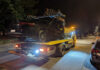 PKW auf Abschleppwagen
