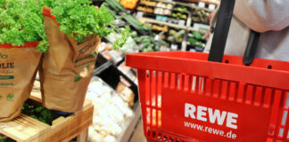 Einkaufskorb von REWE