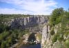 Ardeche Canyon in Südfrankreich.
