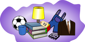 Grafik - Trödelsachen-Verkauf