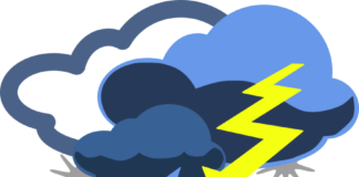 Grafik Gewitterwolke
