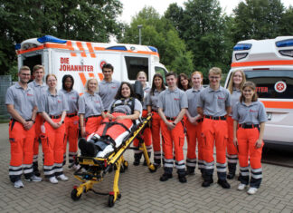 Freiwilligendienstleistende starten ihren Dienst Freiwilligendienstleistende starten ihren Dienst bei den Johannitern in Stadt und Region Hannover.