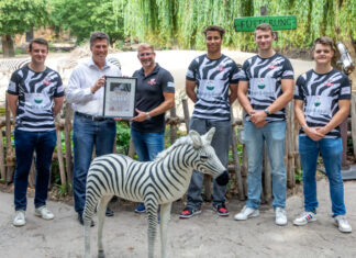 TSV Victoria-Linden übernimmt Patenschaft für Steppenzebra im Erlebnis-Zoo Hannover TSV Victoria-Linden übernimmt Patenschaft für Steppenzebra