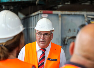 Zweckverband Abfallwirtschaft: 2024 Wechsel der Geschäftsführung aha-Geschäftsführer Thomas Schwarz.