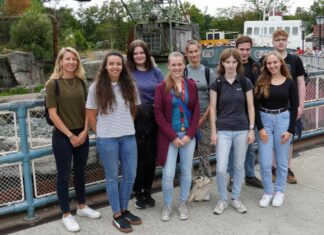 Erlebnis-Zoo Hannover begrüßt acht neue Auszubildende und eine FÖJlerin* Die neuen Azubis 2022 im Erlebnis-Zoo Hannover