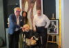 Marilyn Monroe Sonderausstellung im Kunstladen Hannover. Zur Eröffnung der Ausstellung mit Special Guest Ingrid Steeger.