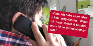Themenfoto: Polizei warnt vor Schockanrufen