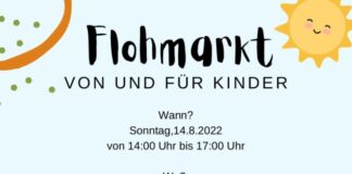 Plakat Kinderflohmarkt in Langenhagen MGH