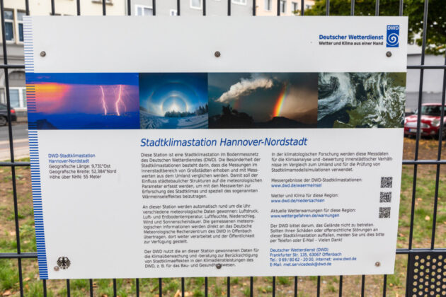 Stadtklimastation in Hannover