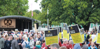 Demo - Rettet uns Bäcker