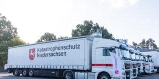 Celle – Scheuen: Übergabe von Einsatzfahrzeugen für den Katastrophenschutz