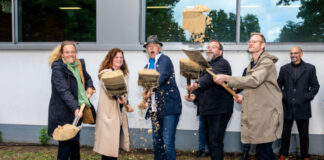 Spatenstich für die Erweiterung der IGS SÜD am 19.09.2022